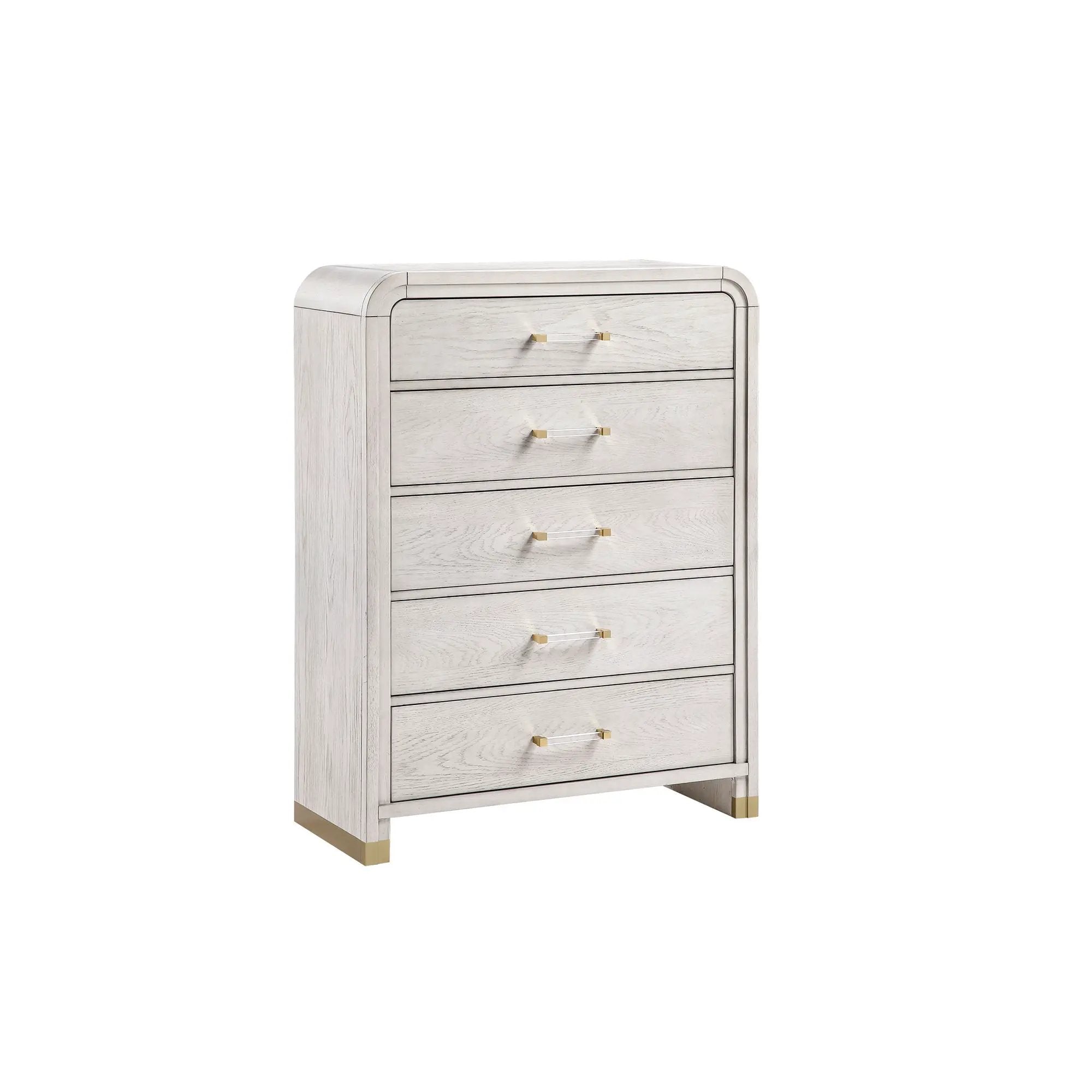 Malco - Chest, Gold Accents - Oak