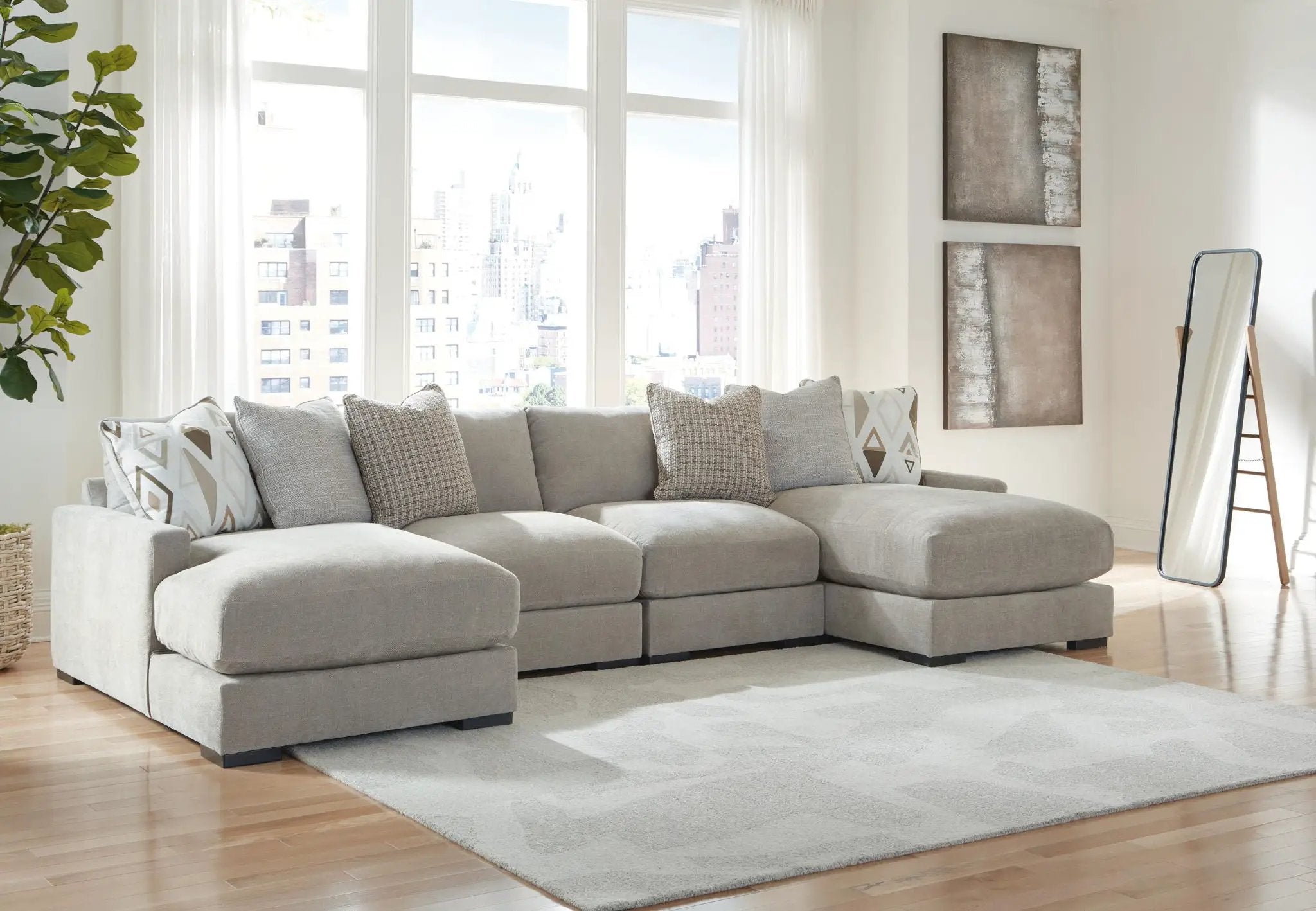 Aslan Court - Sectional by Unique Piece Furniture