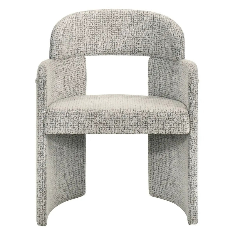 Kyree - Arm Chair (Set of 2) - Chenille & Walnut by Unique Piece Furniture
