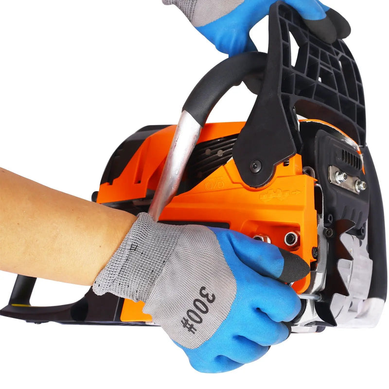 High Performance 22" 58Cc Gasoline Chainsaw For Trees And Wood Cutting Epa Compliant - Orange by HouseOfZazla