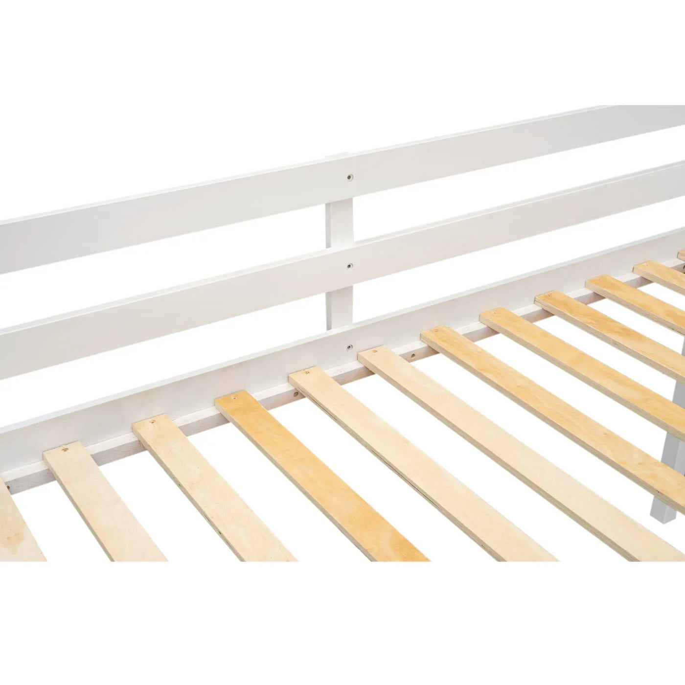 Low Loft Bed With Adjustable Ladder by HouseOfZazla