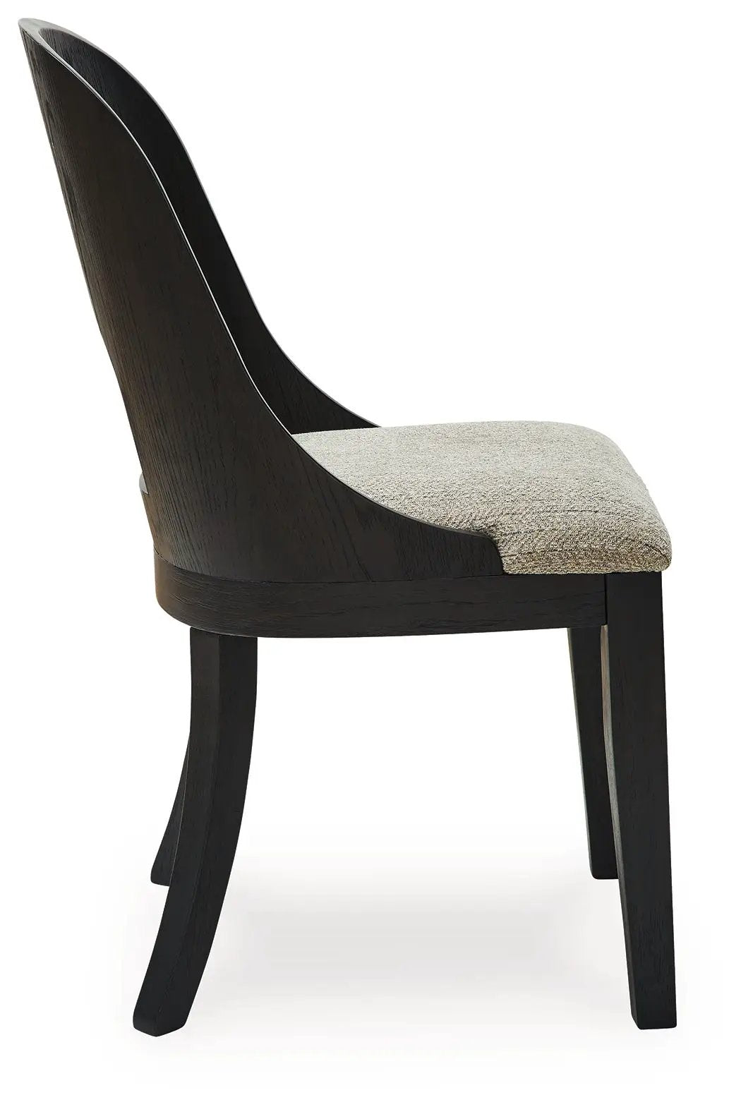 Rowanbeck - Dining Upholstered Side Chair (Set of 2) - Gray / Black by Unique Piece Furniture