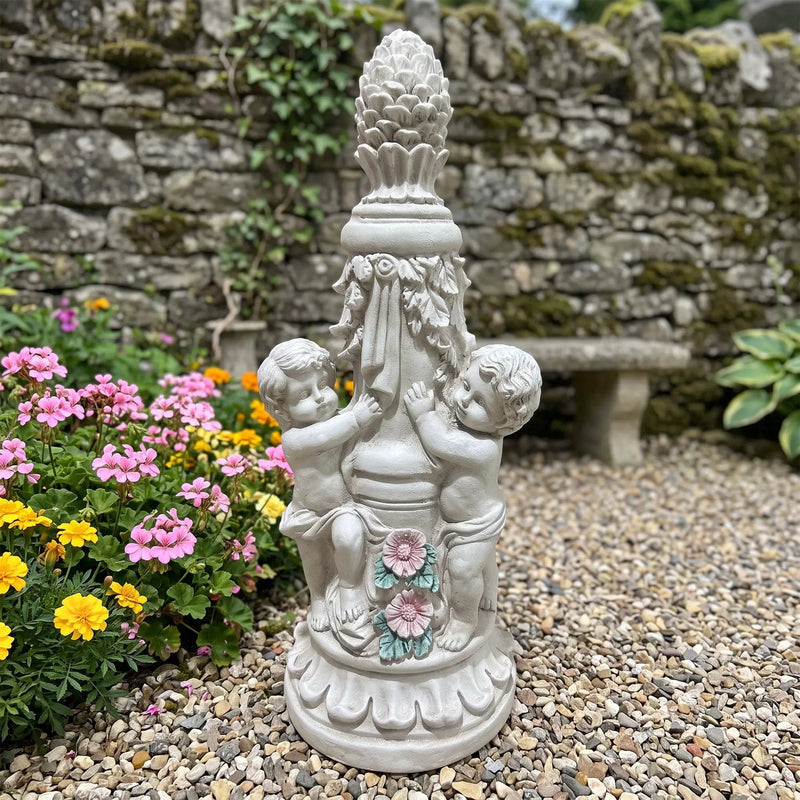 Climbing Children Garden Statues by HouseOfZazla