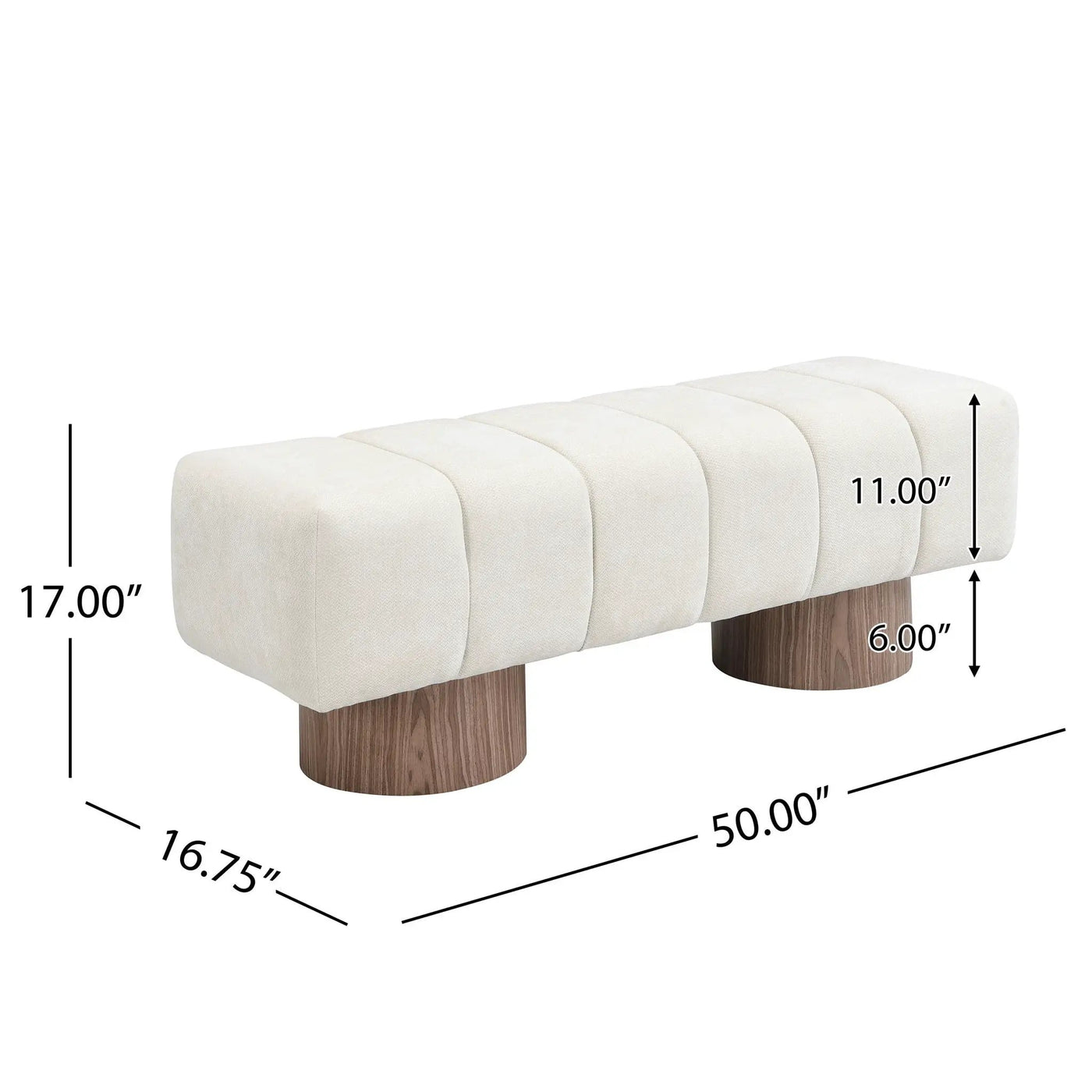 Upholstered Dining Bench For Dining Room by HouseOfZazla