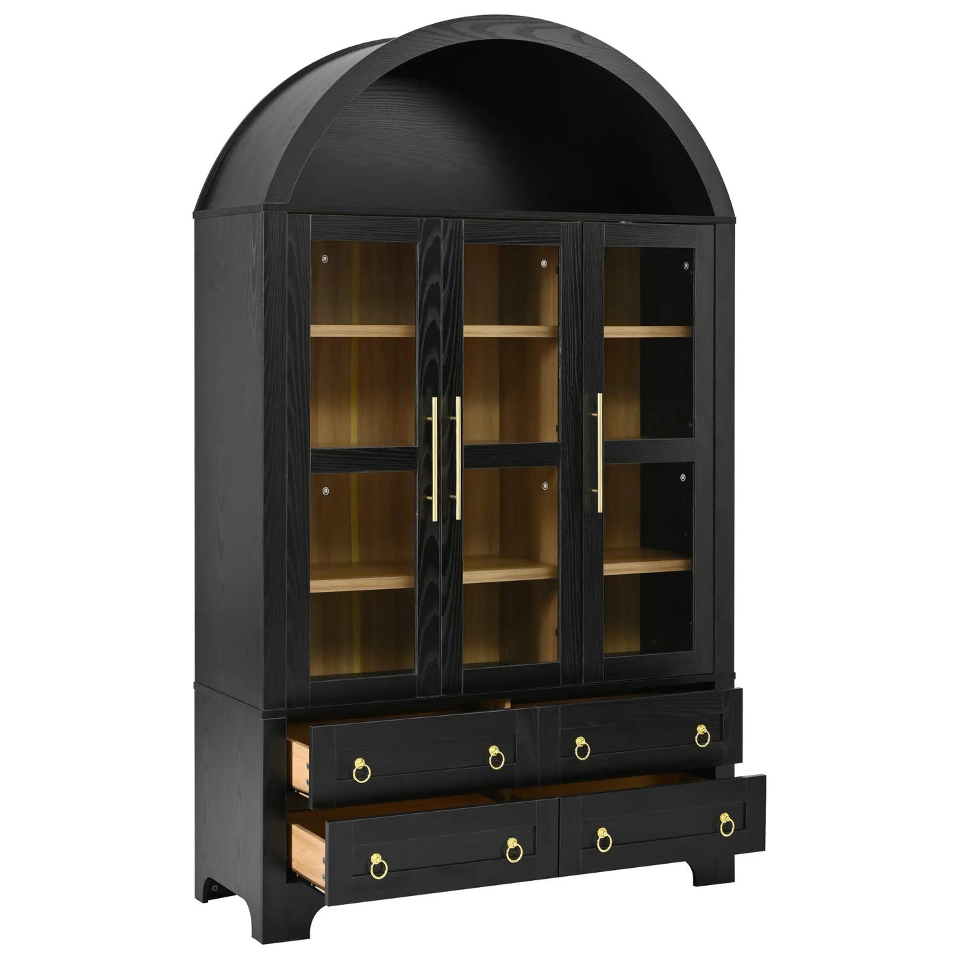 K&K 72.8" Tall Arched Pantry Cabinet by HouseOfZazla
