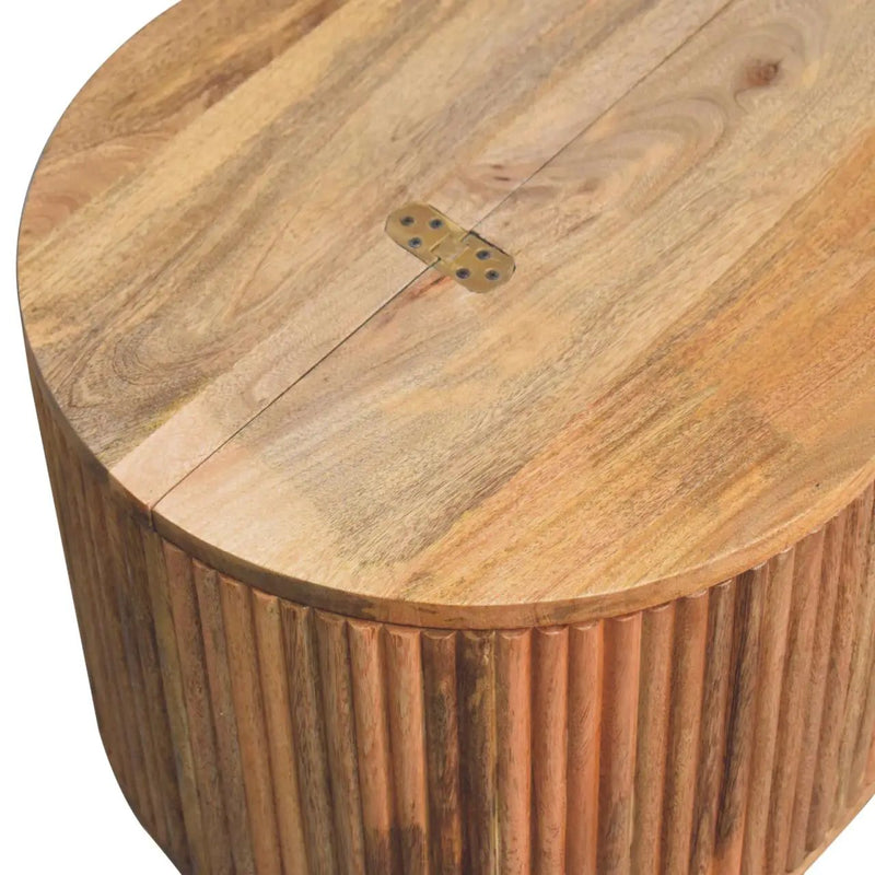 Solid Wood Soba Ball Lid-Up Coffee Table by HouseOfZazla