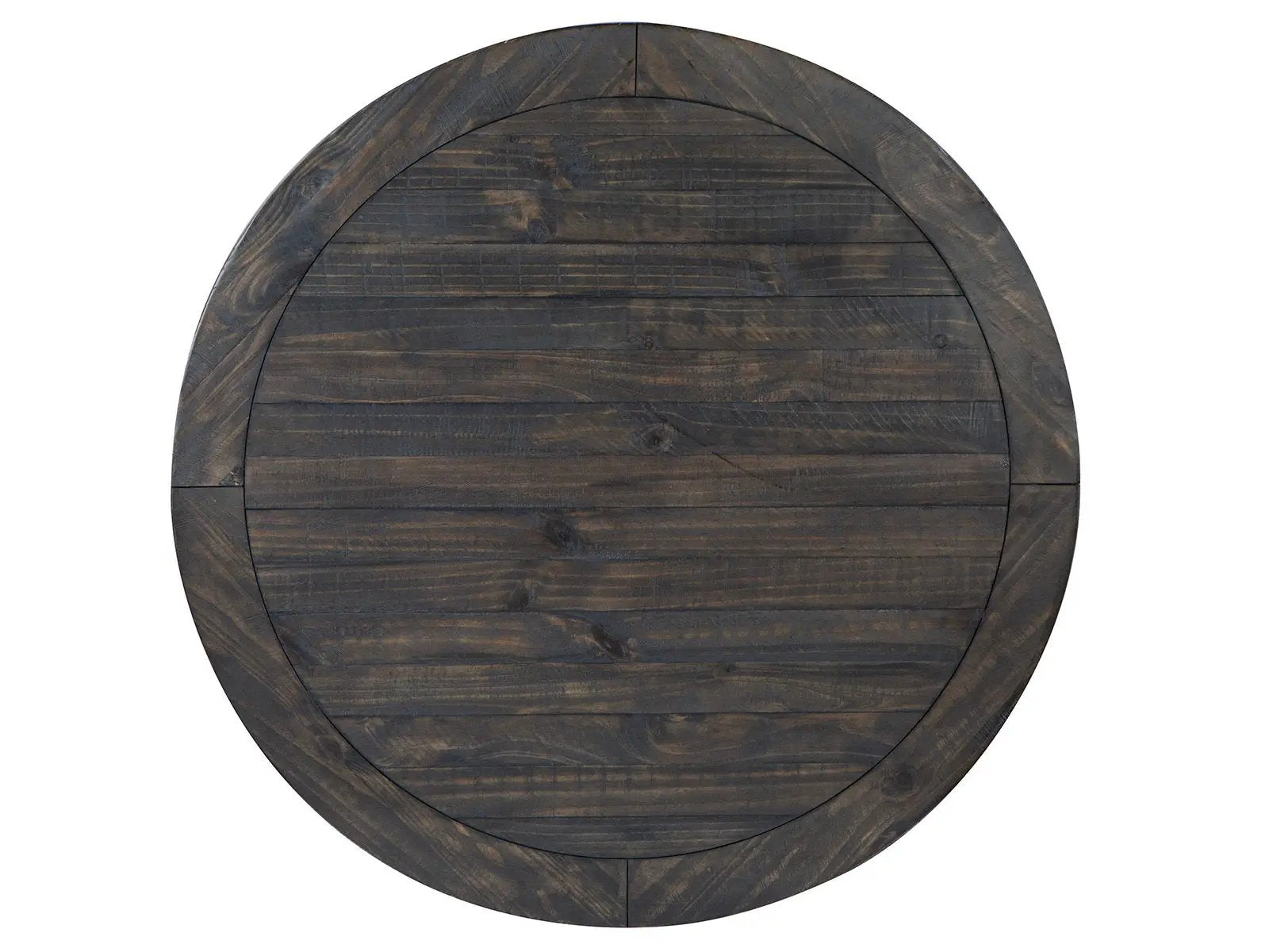 Boswell - Round Cocktail Table (With Casters) - Peppercorn by Unique Piece Furniture