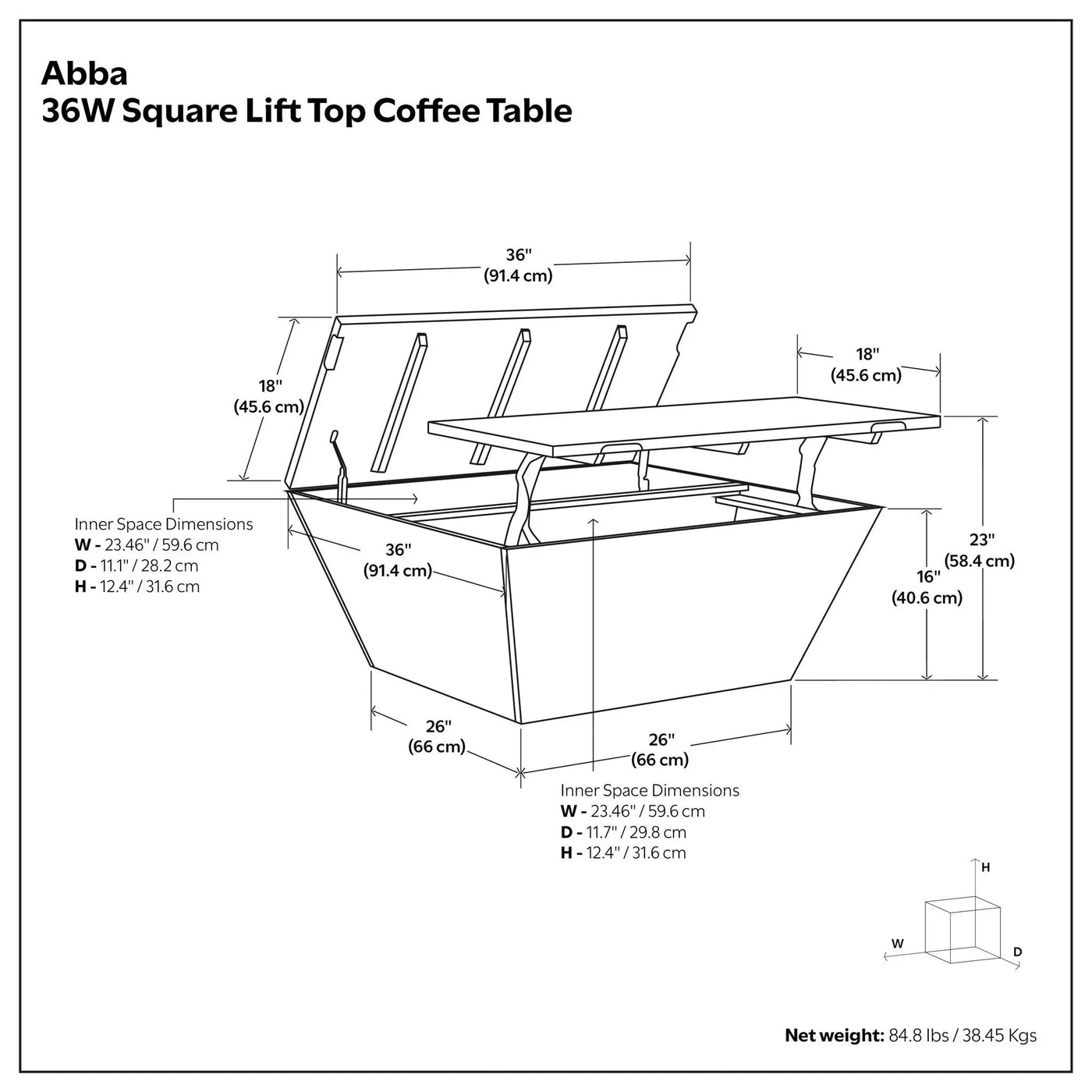 Abba - Handcrafted Coffee Table by HouseOfZazla