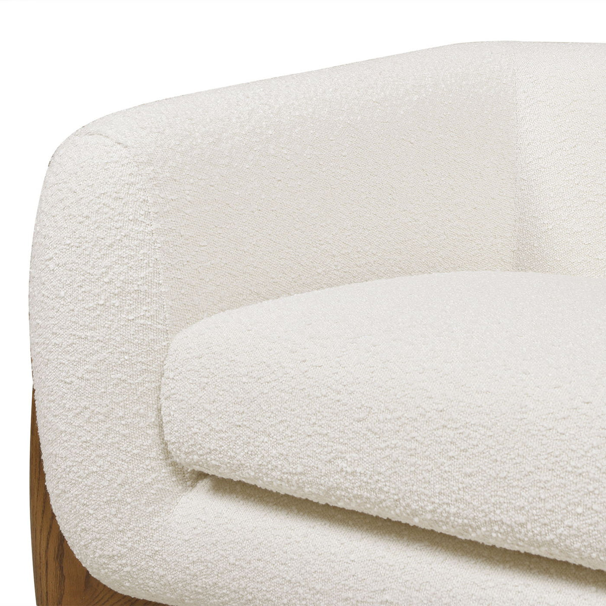 Sherpa Arm Chair with Removable Cushion - Black, White, Dark Green, photo 25 of 30