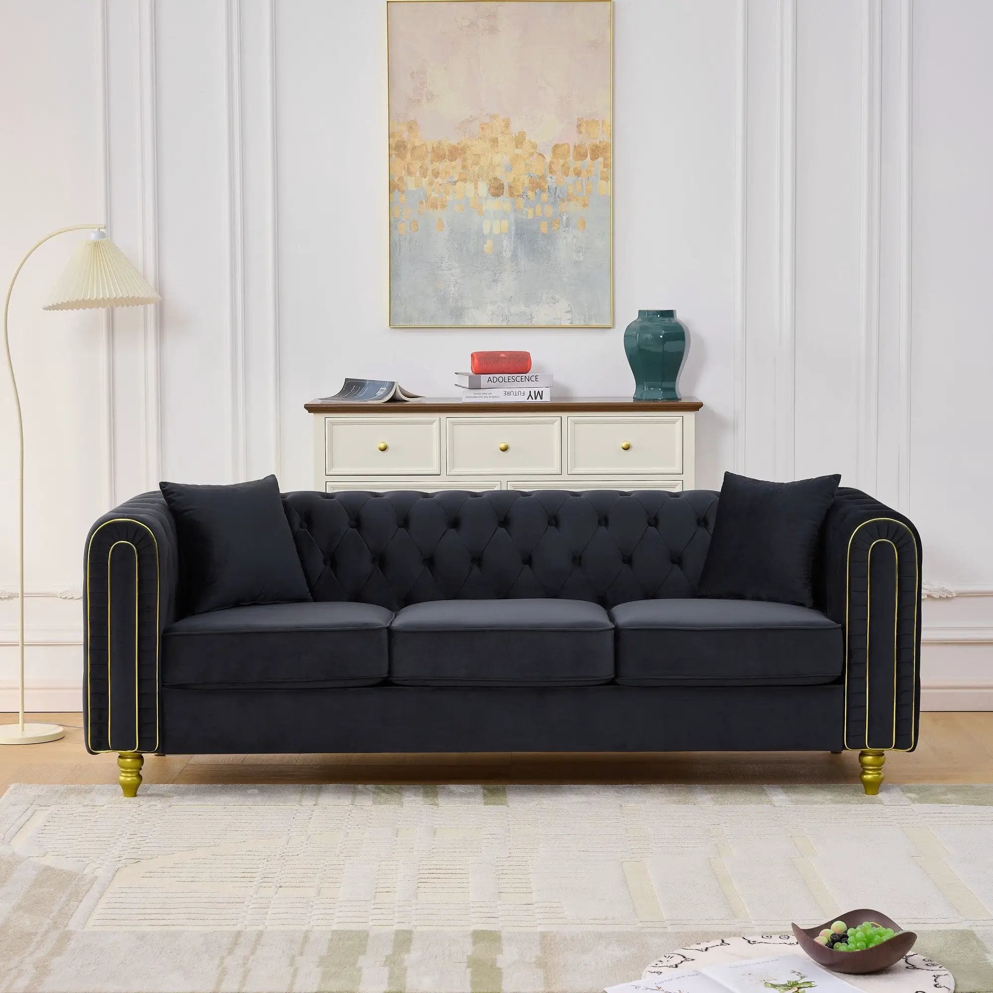 86" Modern Loveseat Sofa by HouseOfZazla