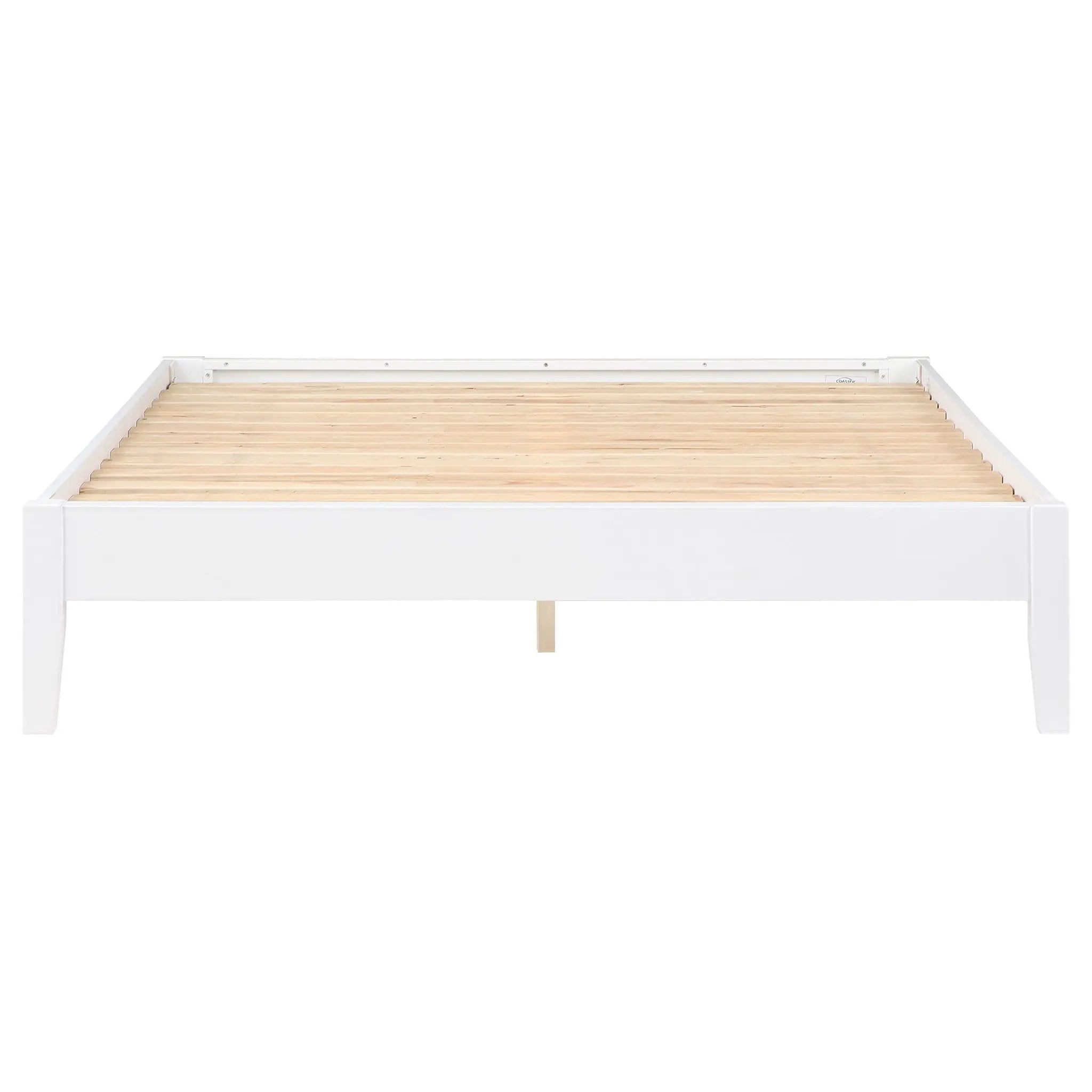 Hounslow Queen Universal Platform Bed White by Unique Piece Furniture
