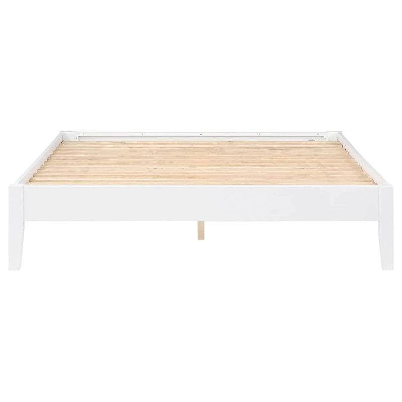 Hounslow Queen Universal Platform Bed White by Unique Piece Furniture