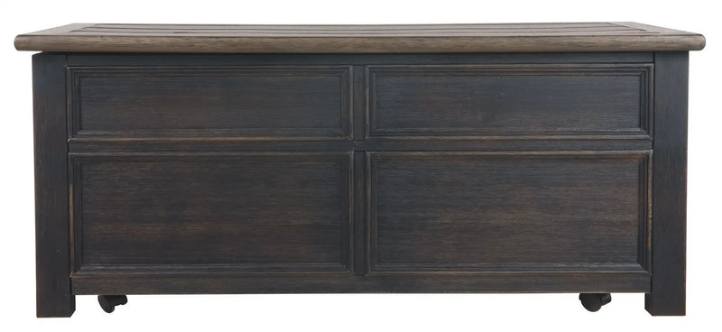Tyler Creek - Lift Top Cocktail Table - Grayish Brown / Black by Unique Piece Furniture