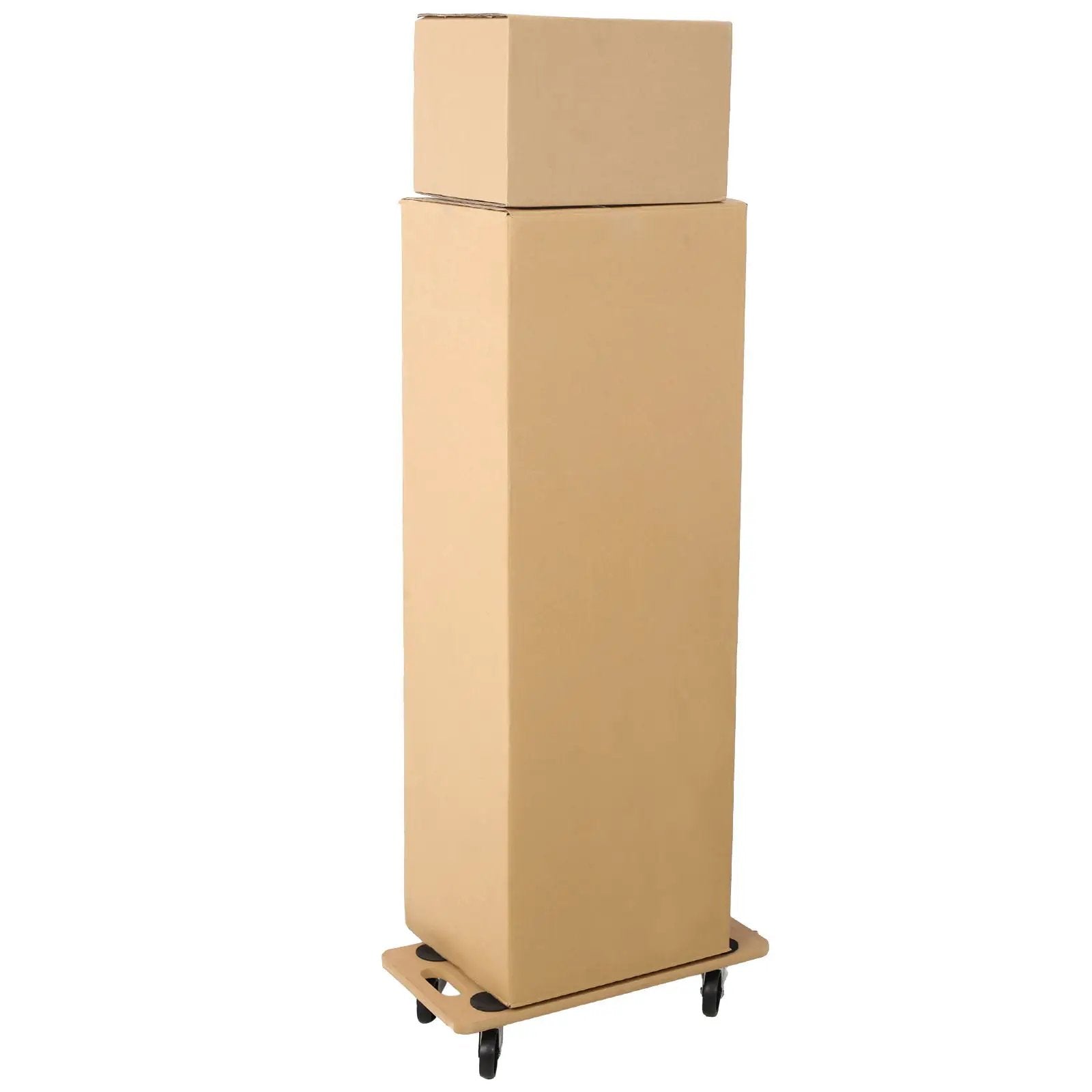 Furniture Moving Dolly, Heavy Duty Wood Rolling Mover With Wheels For Piano Couch Fridge Heavy Items, Securely Holds 500 Lbs (Set of 4) - Natural by HouseOfZazla