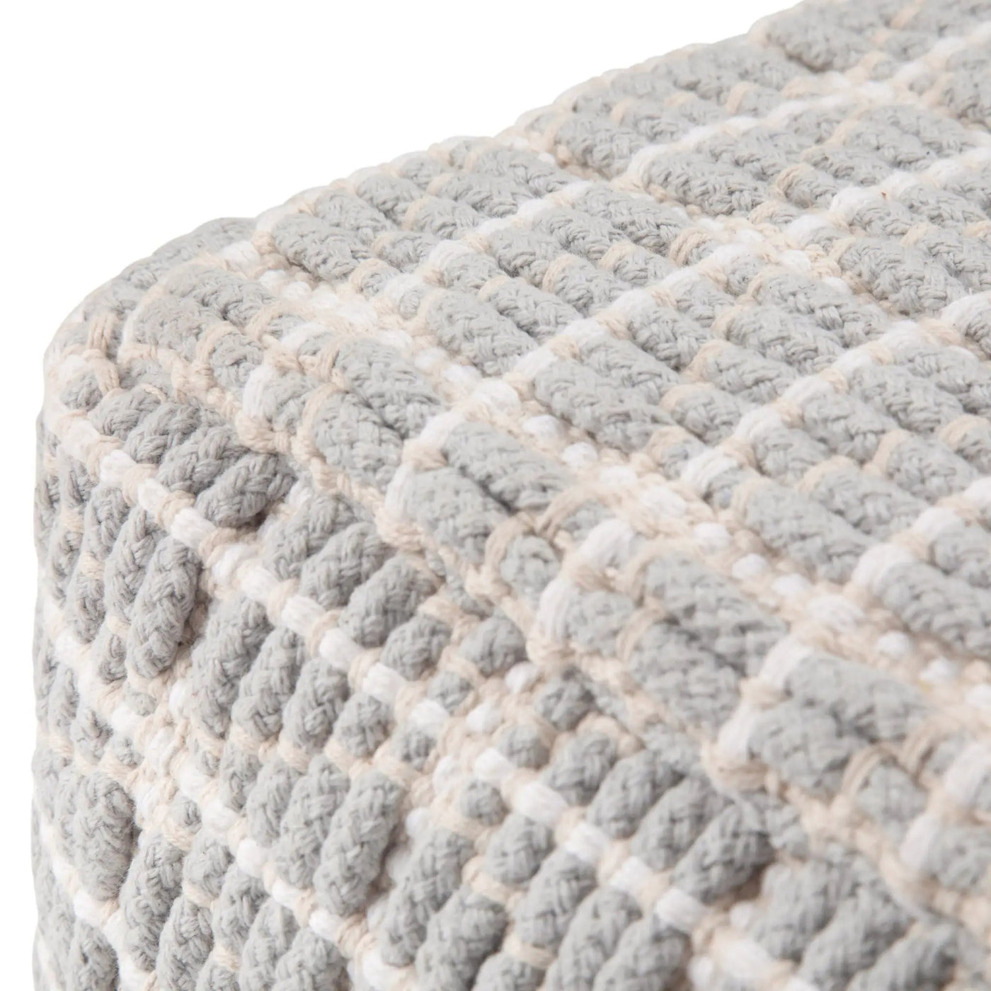 Noreen - Upholstered Square Pouf by Unique Piece Furniture