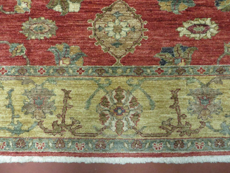 6.5' X 7' Vintage Handmade Egypt Agra Wool Rug Carpet Square Beauty by Jewel Rugs