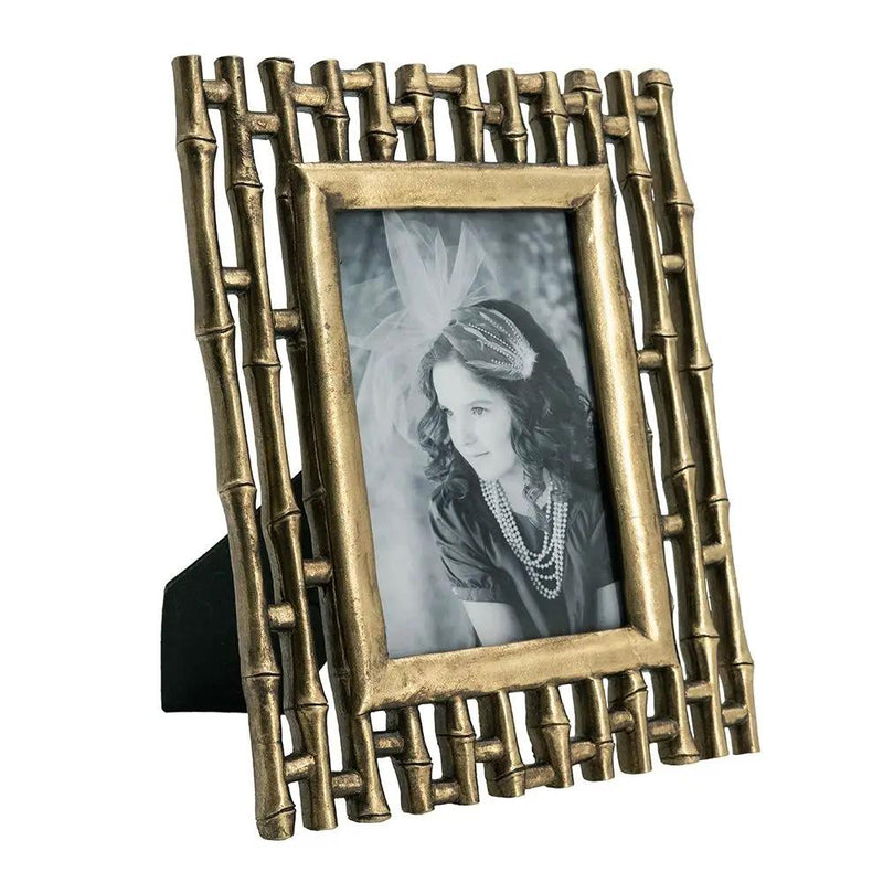Photo Resin Frame, Opening (Set of 2) - Gold by Unique Piece Furniture