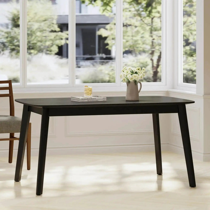 Retro Dining Table With Faux Wood Top by HouseOfZazla