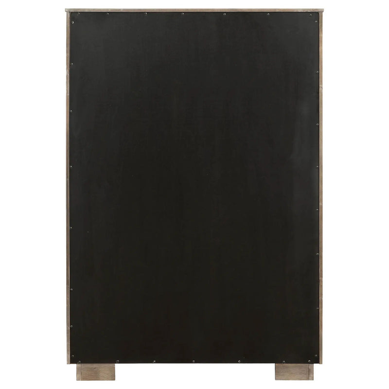 Durango 5-drawer Bedroom Chest Taupe Oak by Unique Piece Furniture