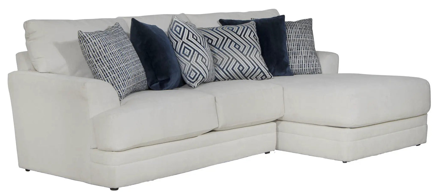 Polaris - Sectional With Comfort Coil Seating And Accent Pillows Included by Unique Piece Furniture