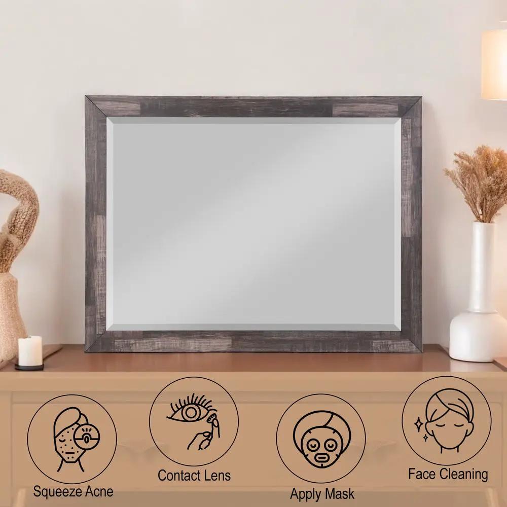 Juniper - Mirror - Dark Oak by Unique Piece Furniture