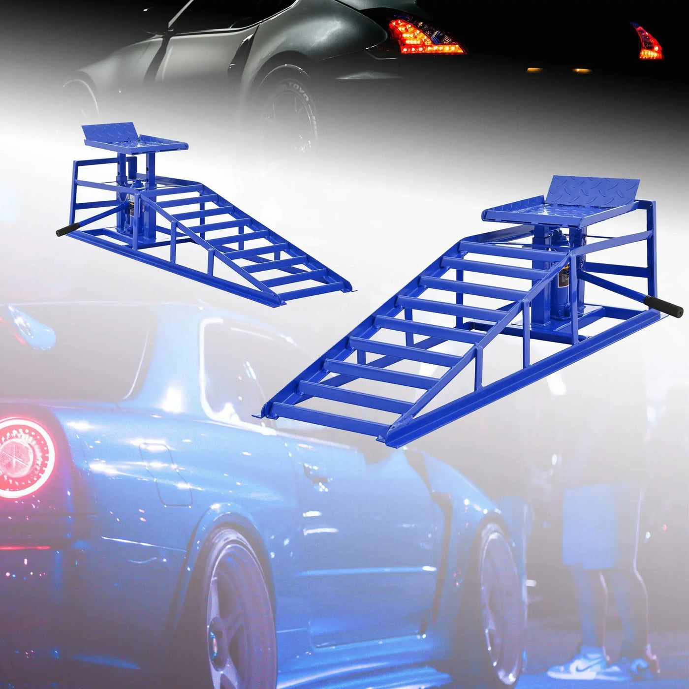 Suxidi - 5 Ton Auto Car Truck Service Ramps Lifts, Hydraulic Automotive Lift by HouseOfZazla
