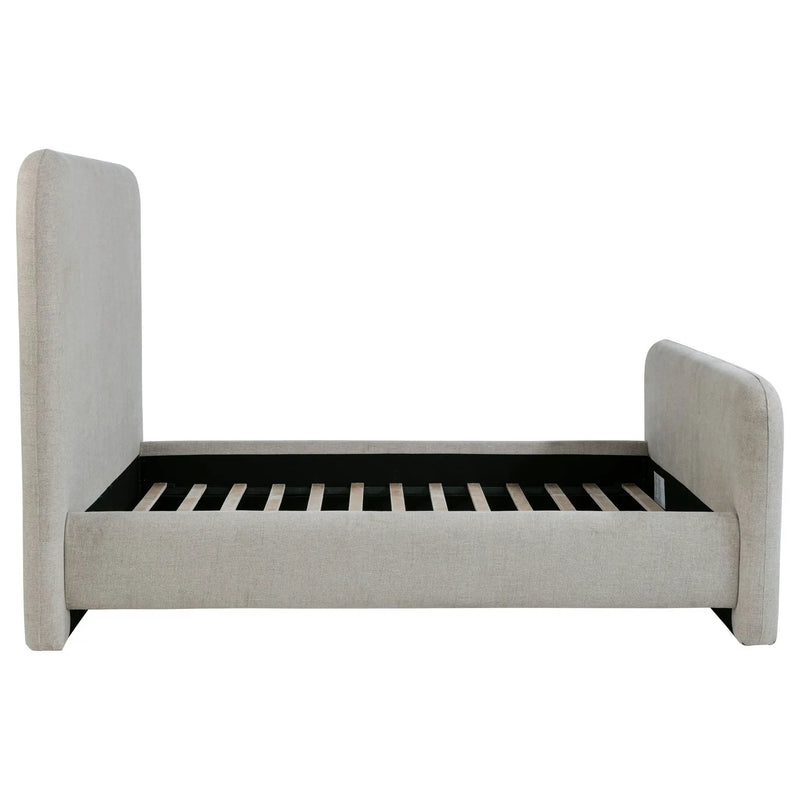 Wren Upholstered Queen Panel Bed Grey by Unique Piece Furniture