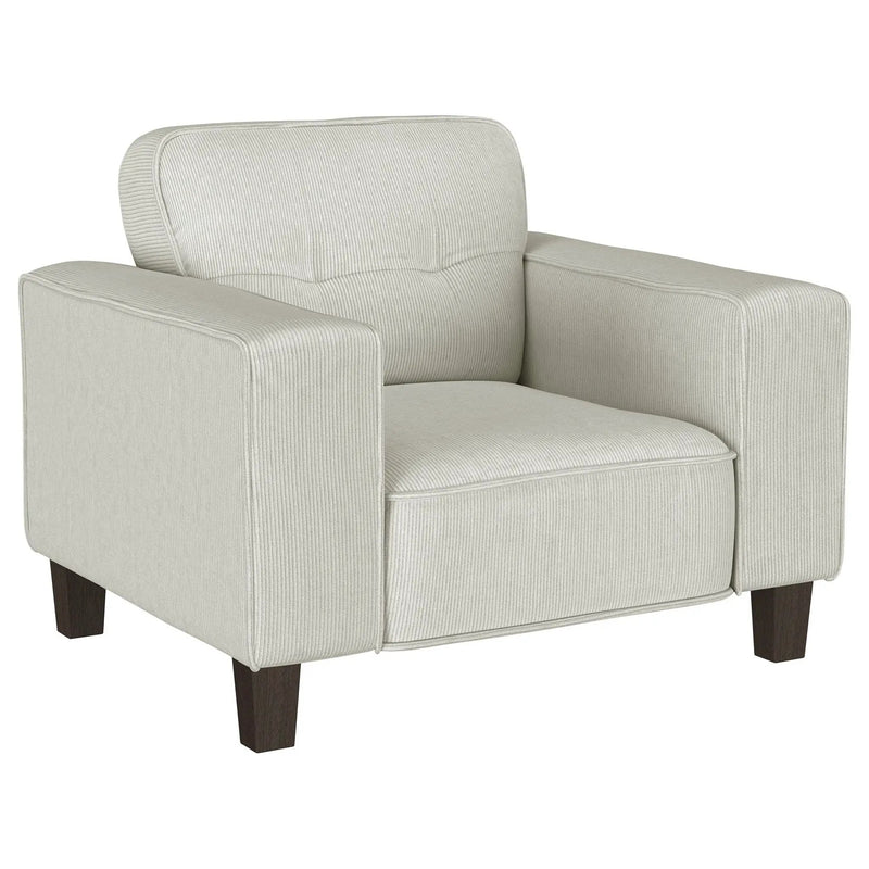 Dana - Track Arm Tufted Accent Chair by HouseOfZazla