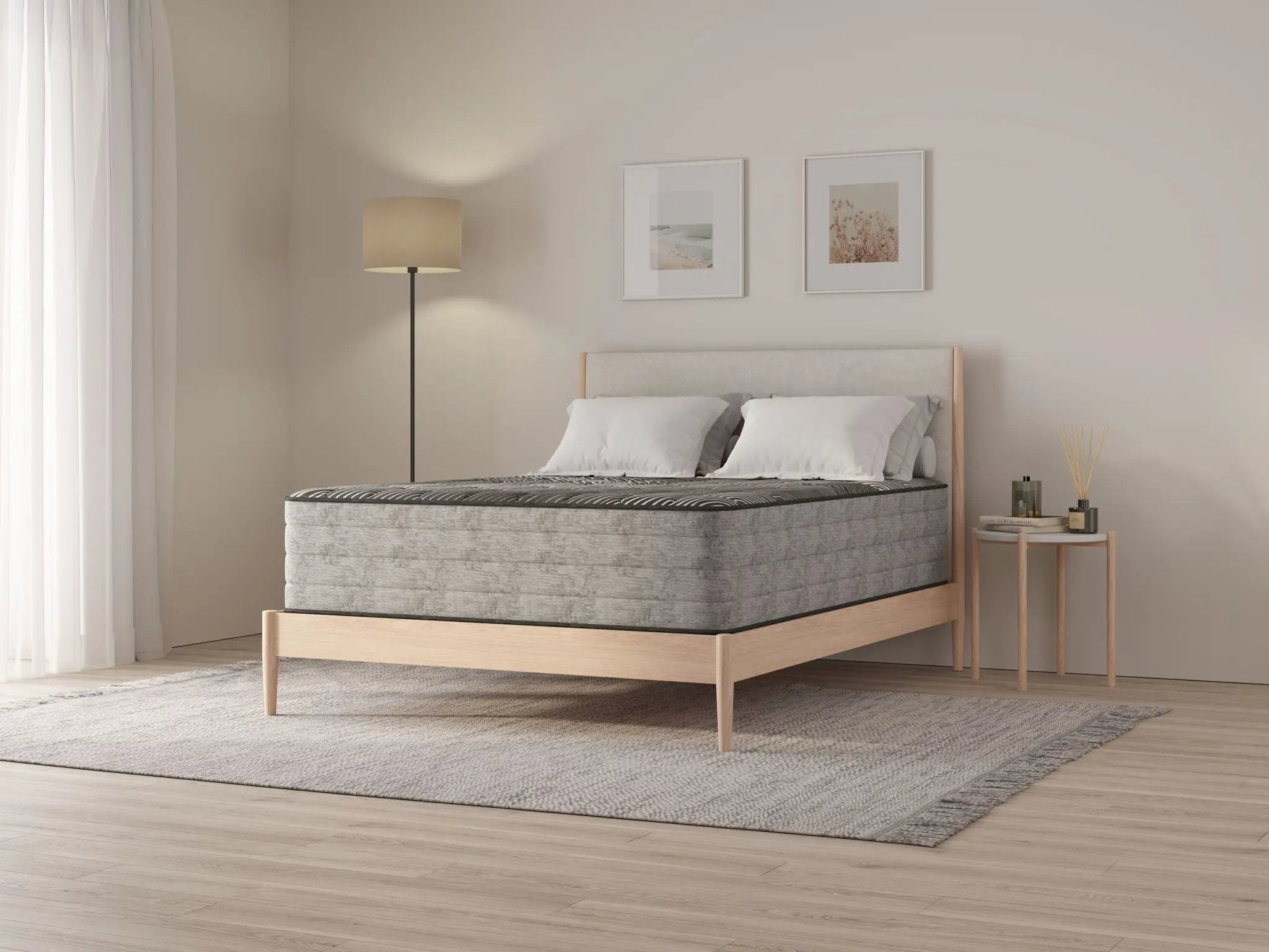 Pure Ice - 14" Plush Quilted Mattress by HouseOfZazla