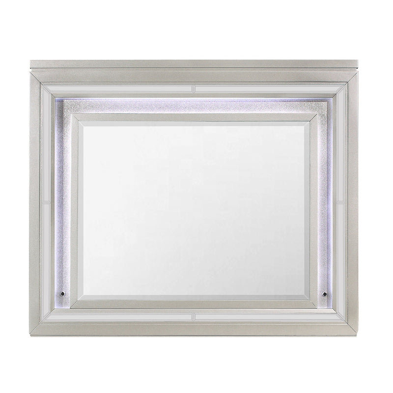 Glam Mirror with LED Light – Champagne, photo 5 of 6