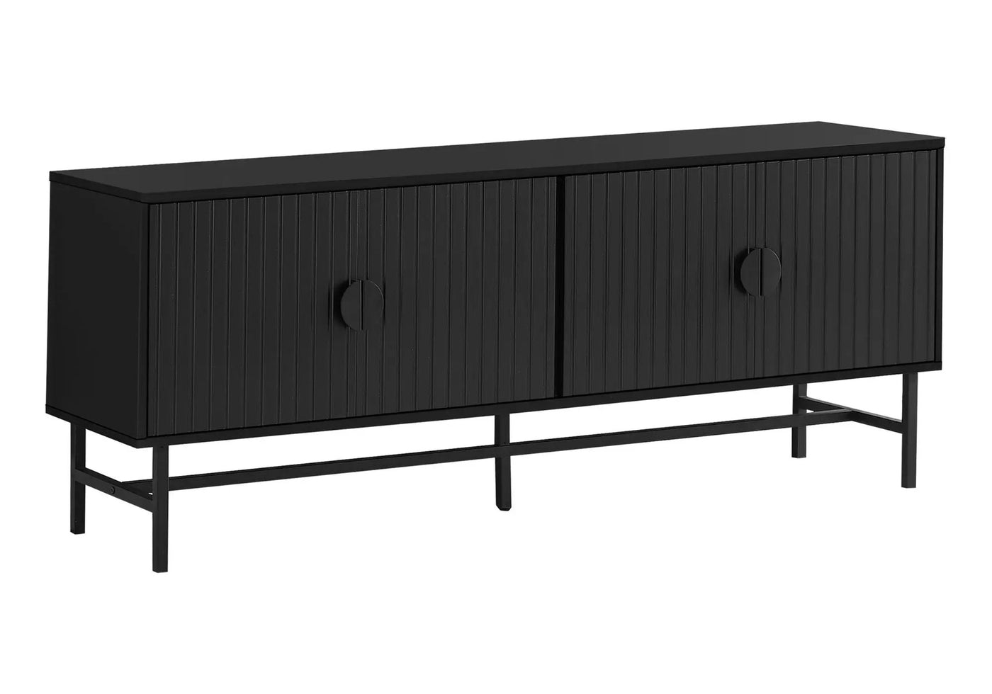 Contemporary TV Stand Console with Storage by HouseOfZazla
