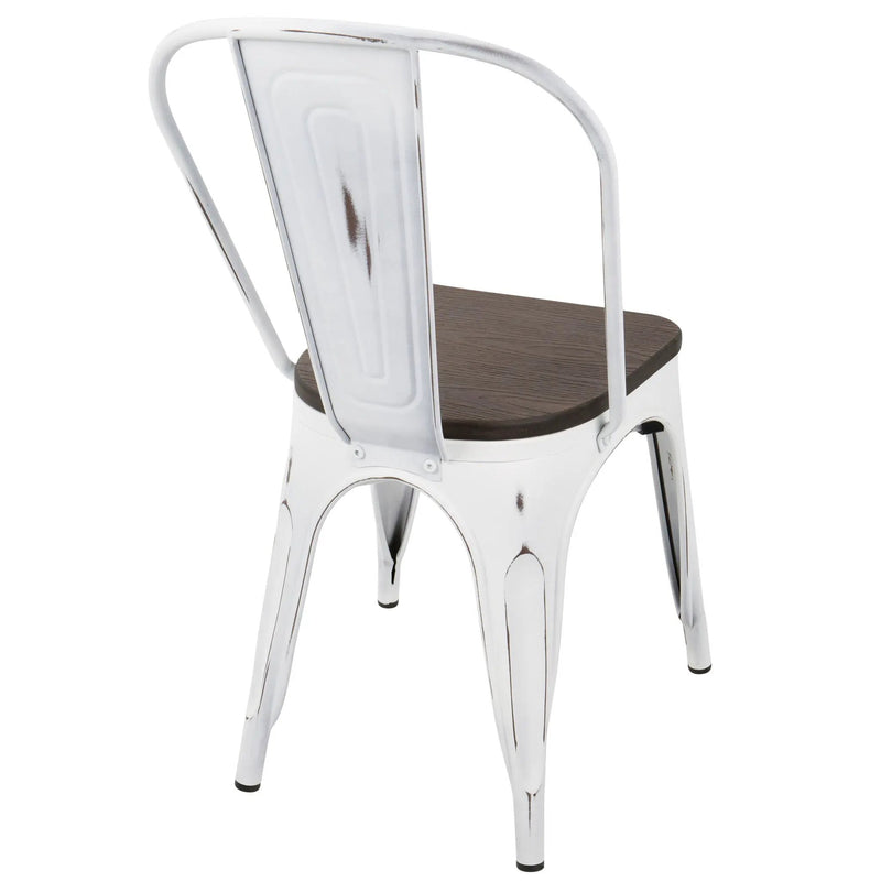 Oregon - IndustrialFarmhouse Stackable Dining Chair (Set of 2) by Unique Piece Furniture