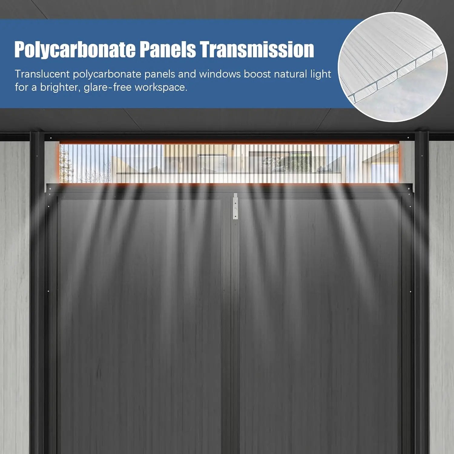 6x11FT Outdoor Resin Storage Shed by HouseOfZazla