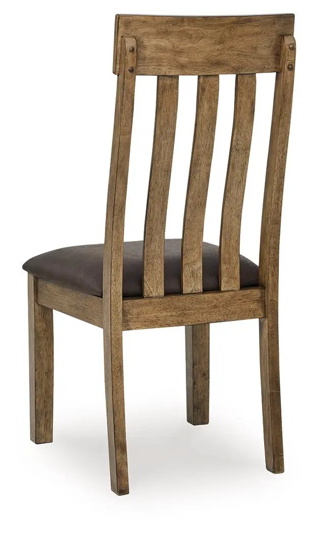 Urbinforte - Dining Upholstered Side Chair (Set of 2) - Light Brown by Unique Piece Furniture