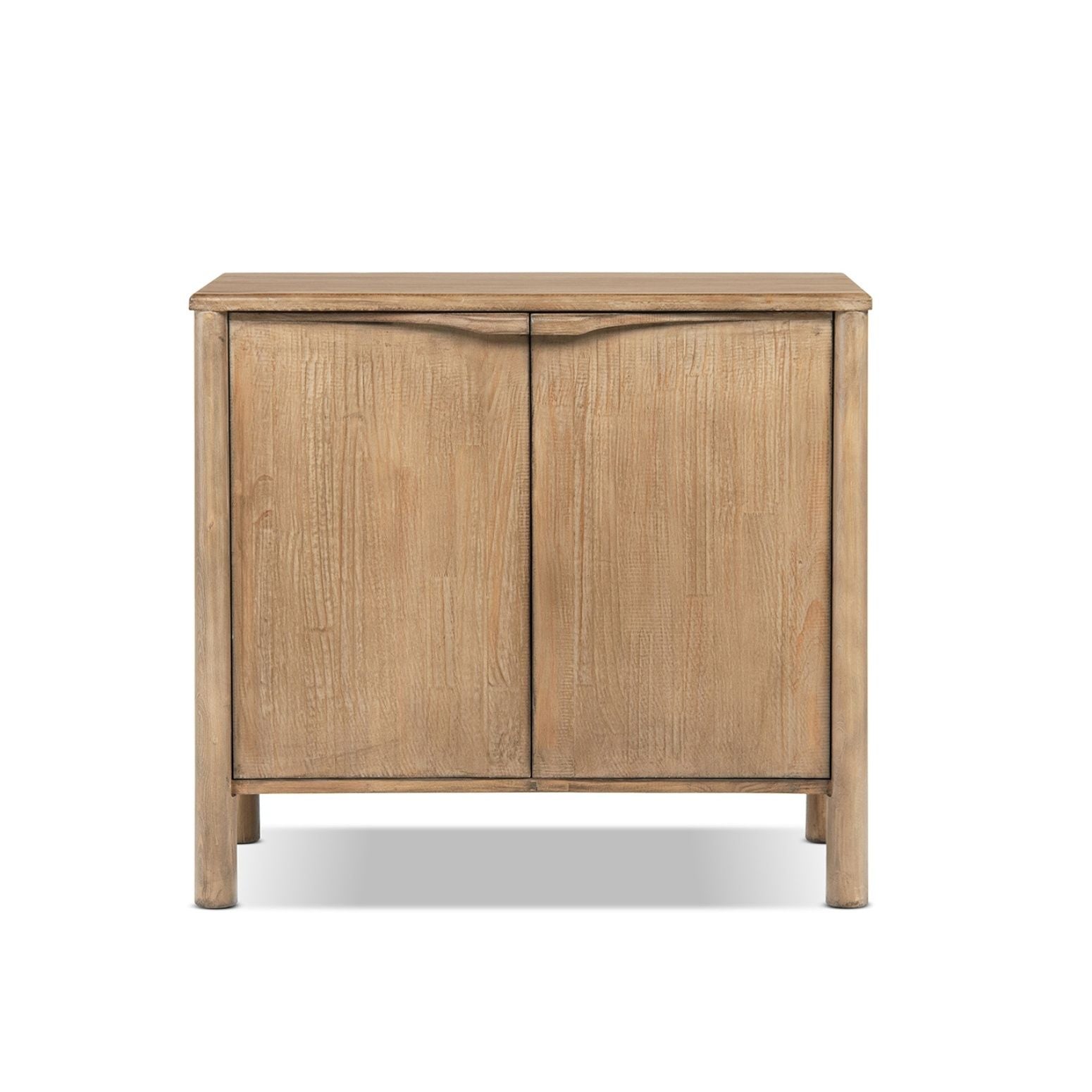 Nolan - 2 Door Accent Cabinet - Antique Brown by HouseOfZazla