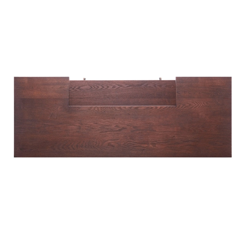 41.35"H Bar Table or Wine Cabinet - Brown Antique by HouseOfZazla