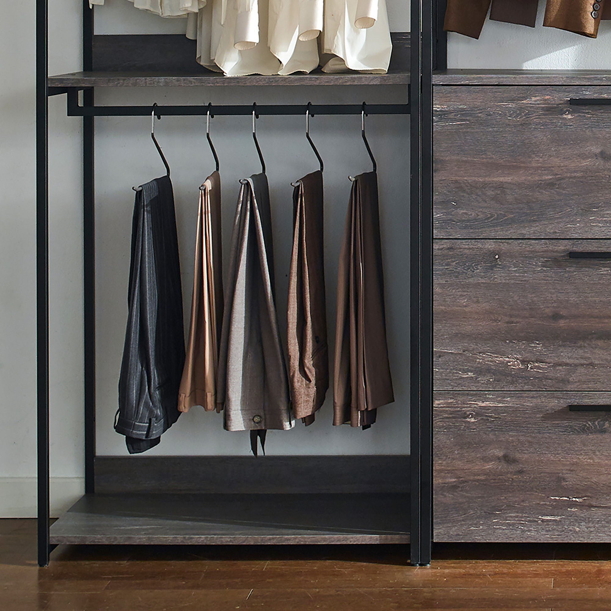 Monica - Walk-In Closet System - Rustic by HouseOfZazla