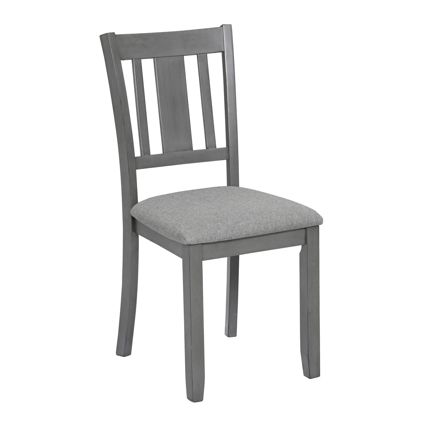 6 Pieces Kitchen Dining Set, Rectangular Wooden Dining Table With 4 Upholstered Chairs And A Bench by HouseOfZazla