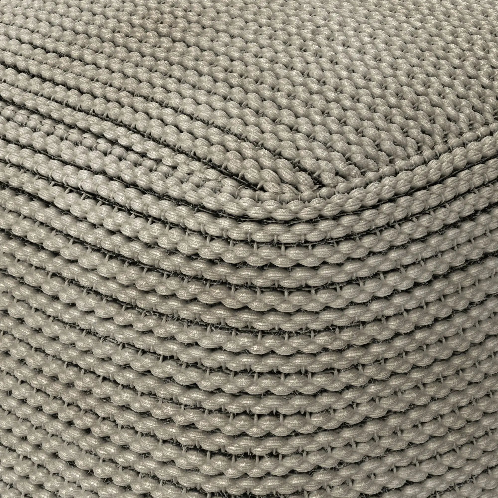 Eastmont - Outdoor / Indoor Pouf - Cream by HouseOfZazla