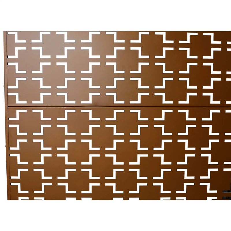 Outdoor & Indoor Metal Privacy Freestanding Decorative Screen by HouseOfZazla