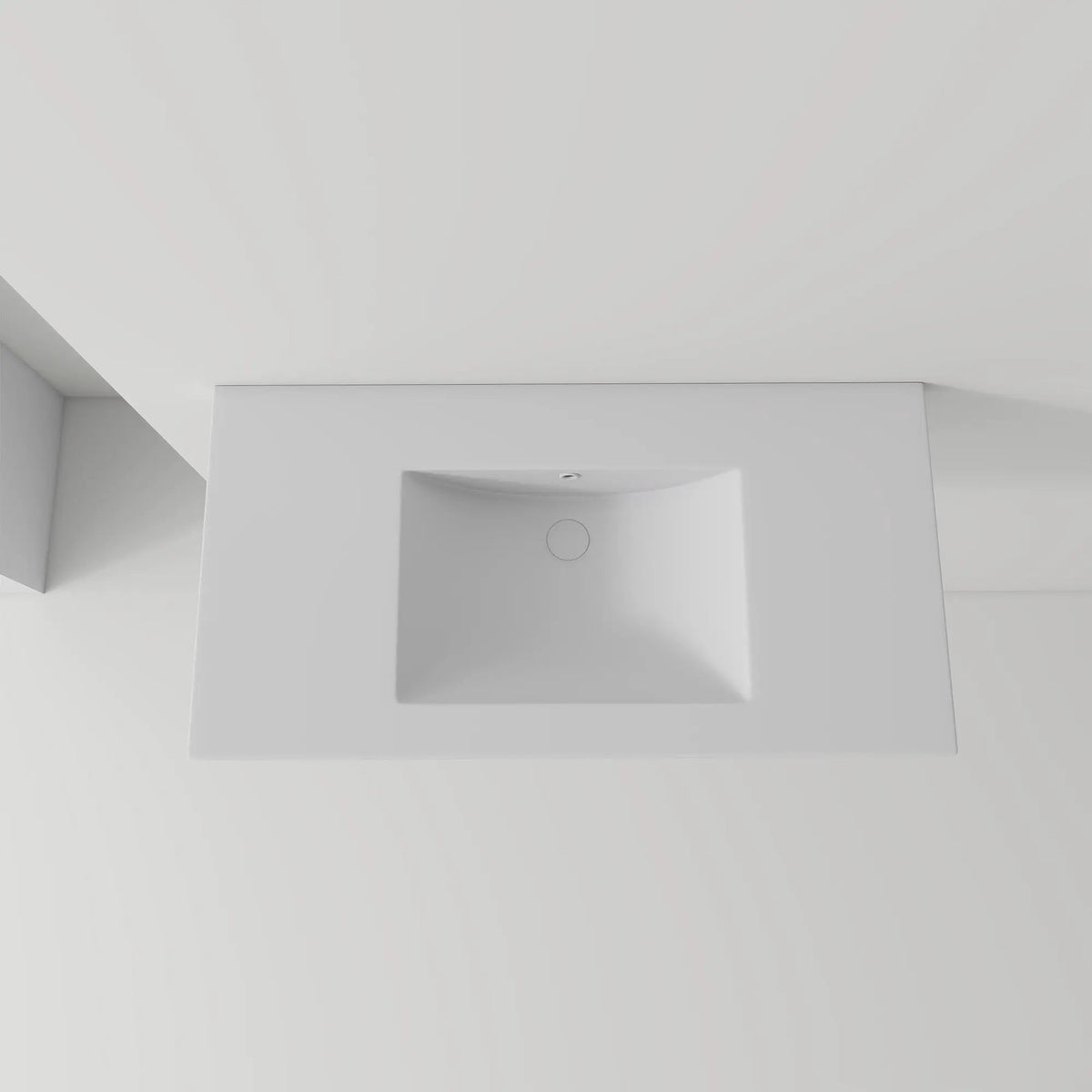 36" Ceramic Basin Sink, 0.8" Ultra-Thin Profile by HouseOfZazla