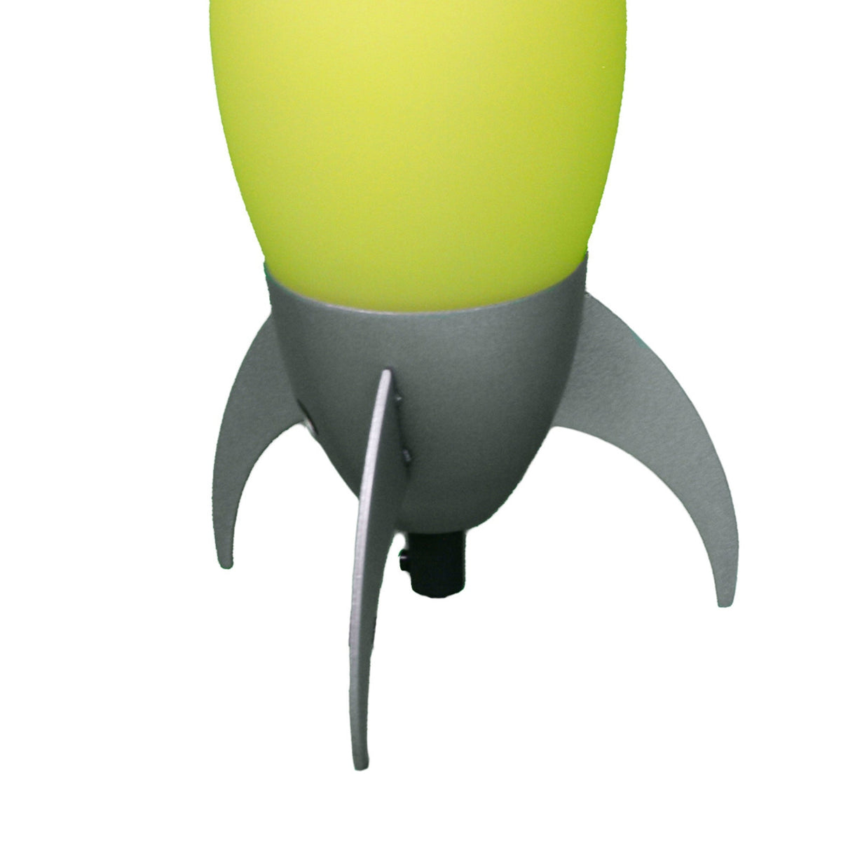 Acrylic Kids Table Lamp with Rocket Ship Design - 10.5" Tall, photo 2 of 5