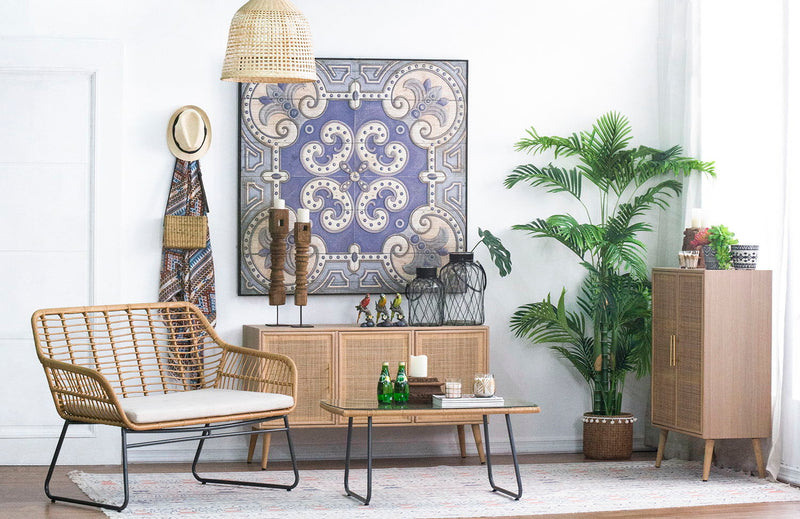 Large Wall Art Panel with Refined Pattern - Multicolor, photo 6 of 7
