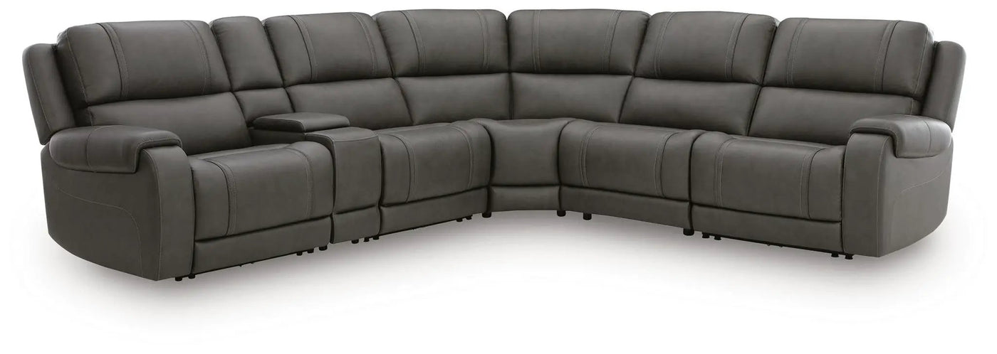 5Z - Pittson - Power Reclining Sectional by Unique Piece Furniture