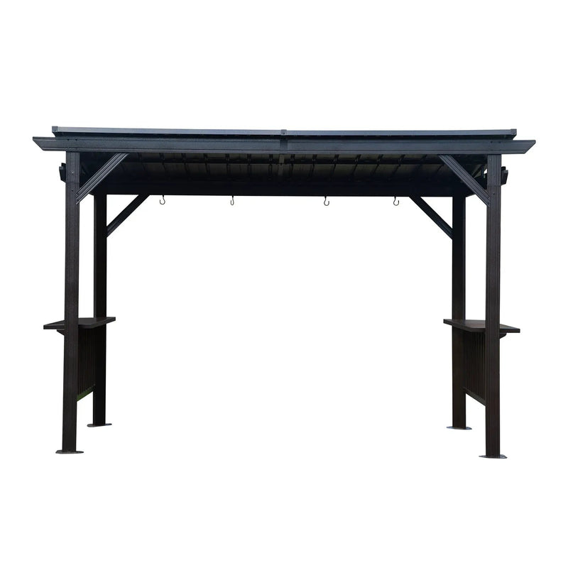 6.5x12FT Hardtop Grill Gazebo by HouseOfZazla