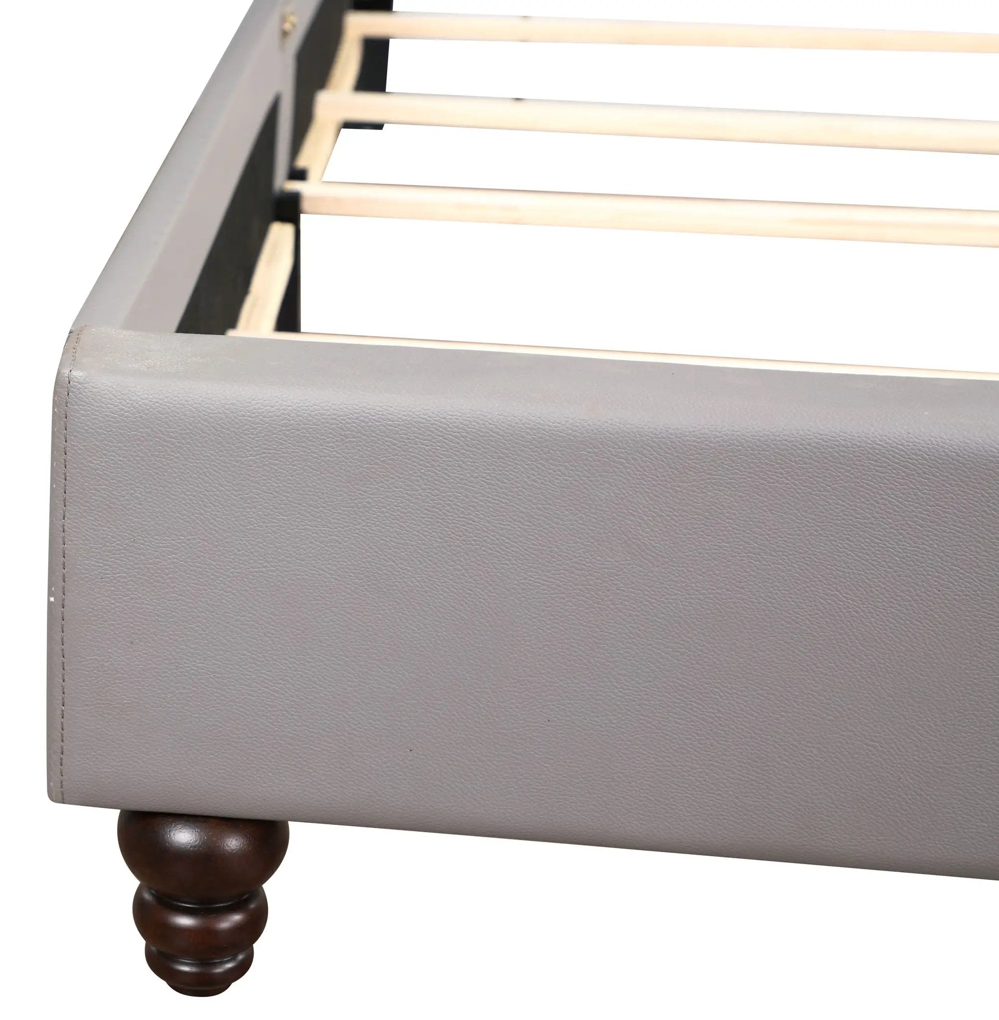 Nailhead Bed Transitional Vibrant by HouseOfZazla