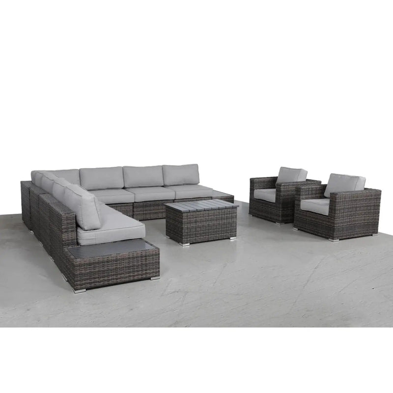 Stylish Entertainment Sectional Set, Outdoor Living by Unique Piece Furniture