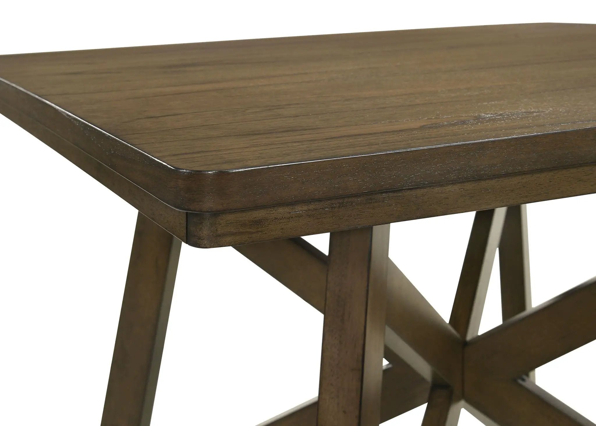 Canfield 47-inch Square Counter Height Dining Table Brown by Unique Piece Furniture