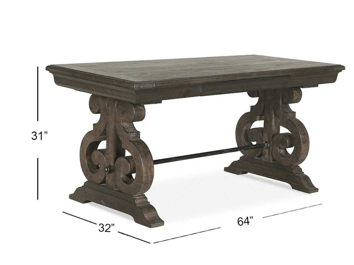 Bellamy - Writing Desk - Peppercorn, photo 4 of 4