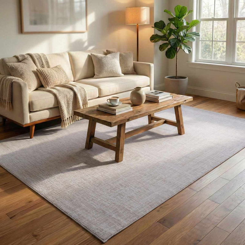 Leanna Cream Washable Area Rug by Boutique Rugs